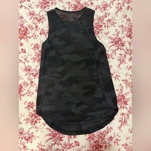 Lululemon Black Camo Tank